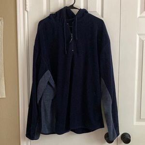 Vintage Style Sierra Fleece Quarter Zip Hoodie